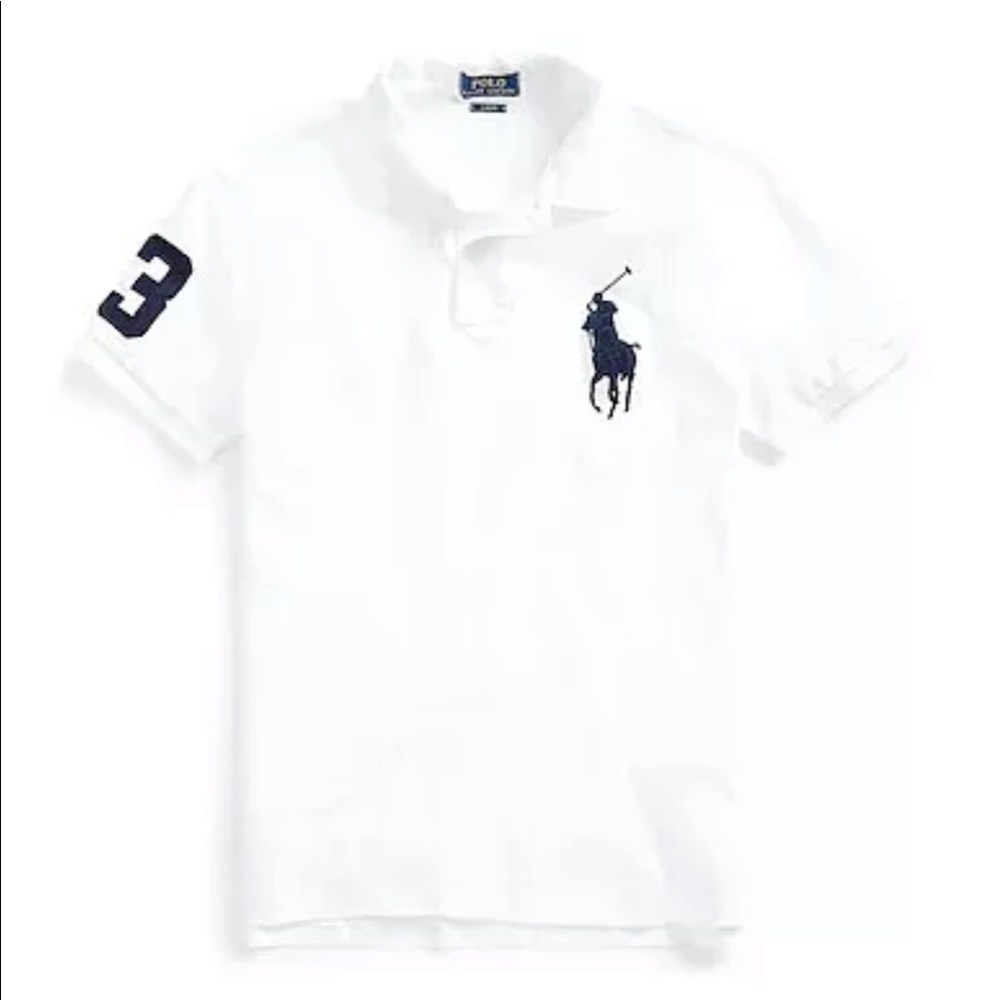 Men Polo Ralph Lauren BIG PONY Mesh Polo Shirt - S M L XL XXL - REGULAR FIT